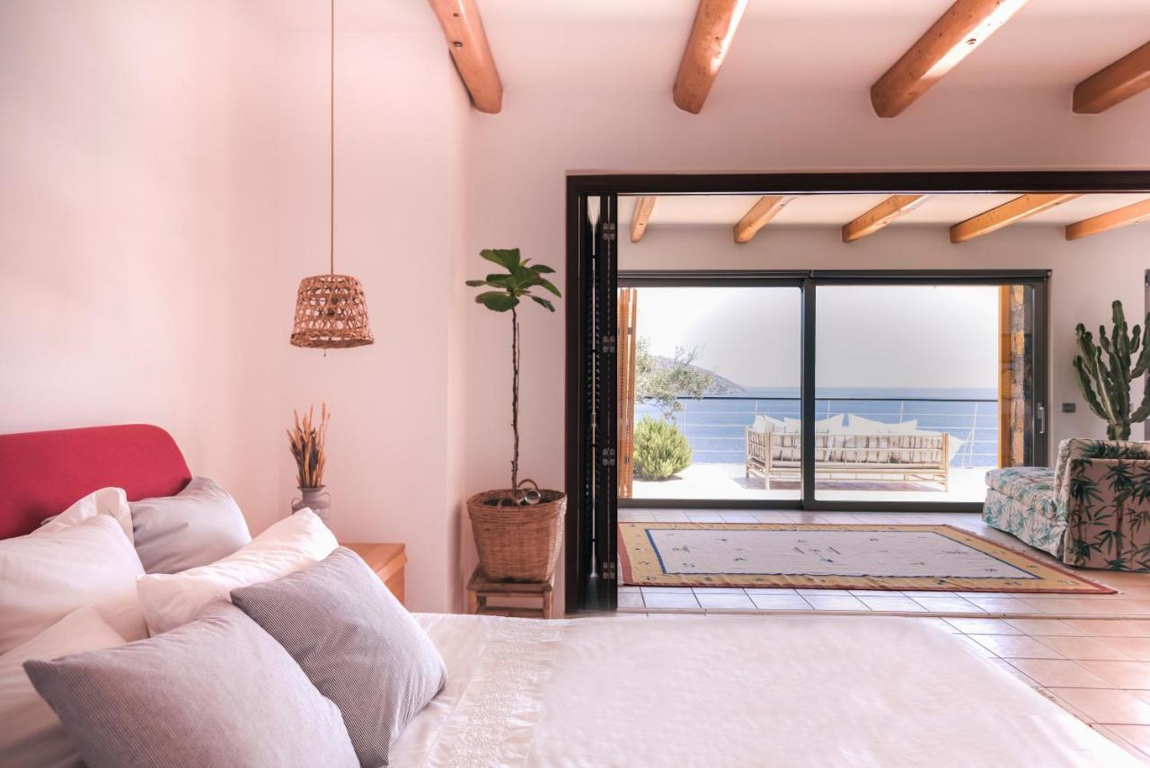 Villa Aiolos: Above The Sea, Within Agios Nikolaos Bagian luar foto