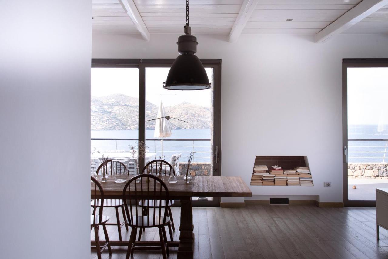Villa Aiolos: Above The Sea, Within Agios Nikolaos Bagian luar foto