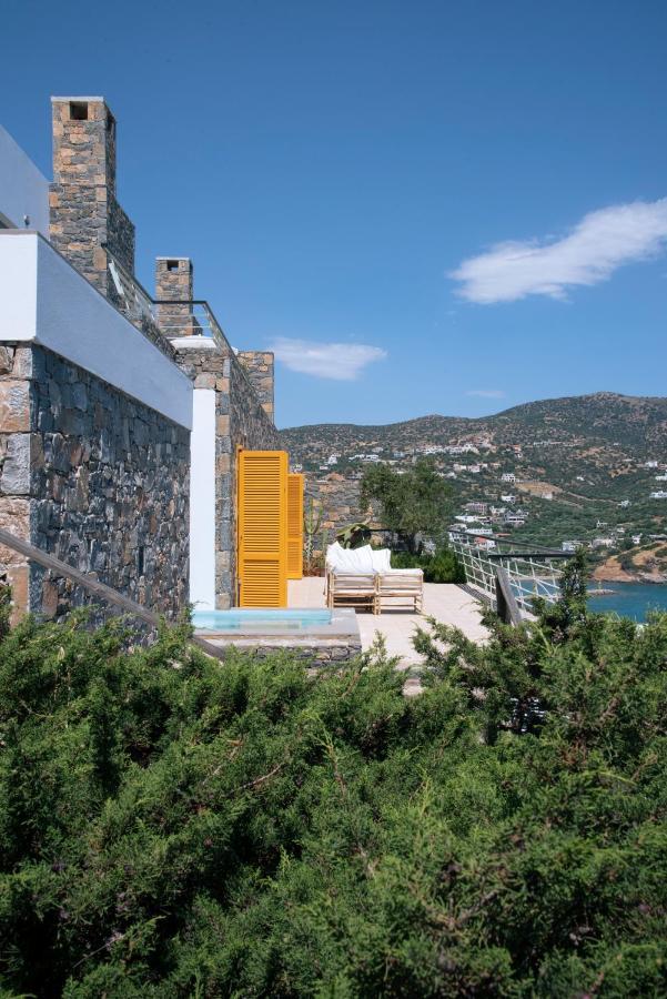 Villa Aiolos: Above The Sea, Within Agios Nikolaos Bagian luar foto