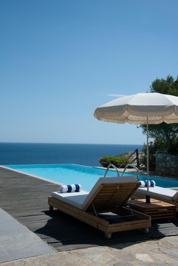 Villa Aiolos: Above The Sea, Within Agios Nikolaos Bagian luar foto