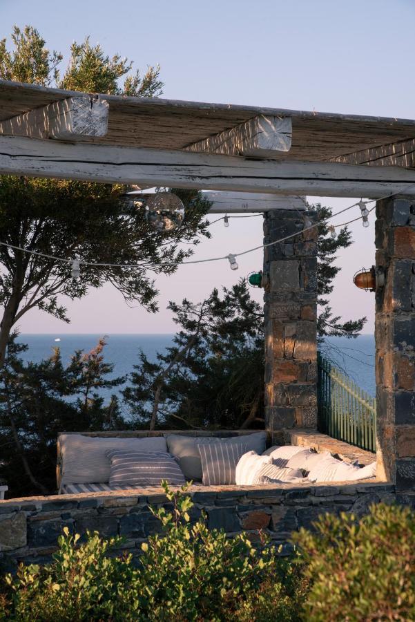Villa Aiolos: Above The Sea, Within Agios Nikolaos Bagian luar foto