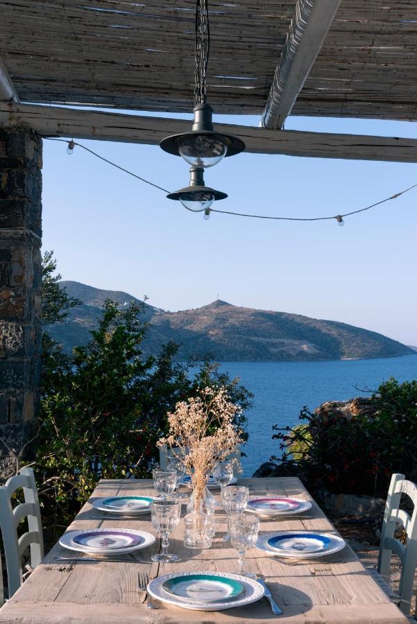Villa Aiolos: Above The Sea, Within Agios Nikolaos Bagian luar foto