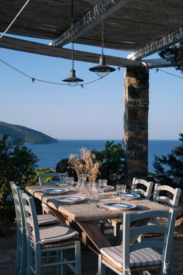 Villa Aiolos: Above The Sea, Within Agios Nikolaos Bagian luar foto