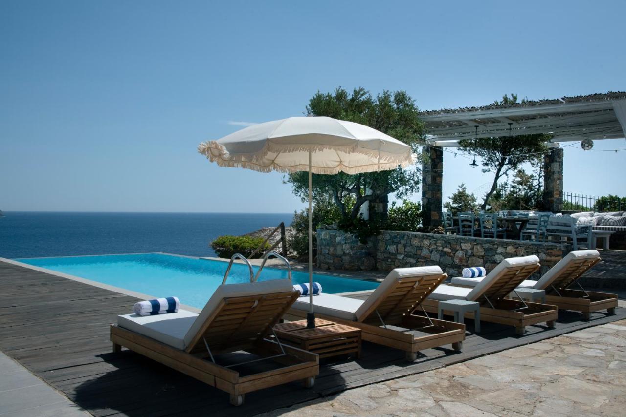 Villa Aiolos: Above The Sea, Within Agios Nikolaos Bagian luar foto