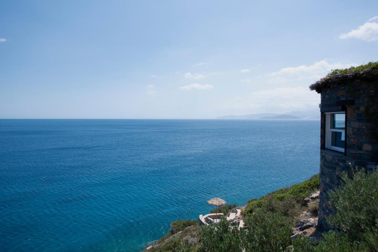 Villa Aiolos: Above The Sea, Within Agios Nikolaos Bagian luar foto